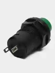 Кнопка DS-428 1.5A/250VAC без фиксации зеленая