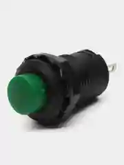 Кнопка DS-428 1.5A/250VAC без фиксации зеленая