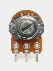 Резистор 16K1 (WH148 ) 500k шлиц L=15мм (переменный резистор)