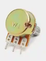 Резистор 16K1 (WH148 ) 500k шлиц L=15мм (переменный резистор)