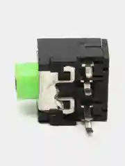 Гнездо на плату 3.5мм stereo PJ-306 зеленый аудио разъем гнездо наушников AUX JACK