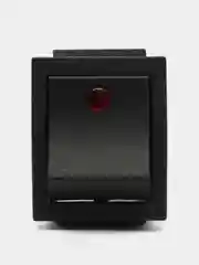 Переключатель KCD4-201L ON-OFF 15A 250V красный с подсветкой