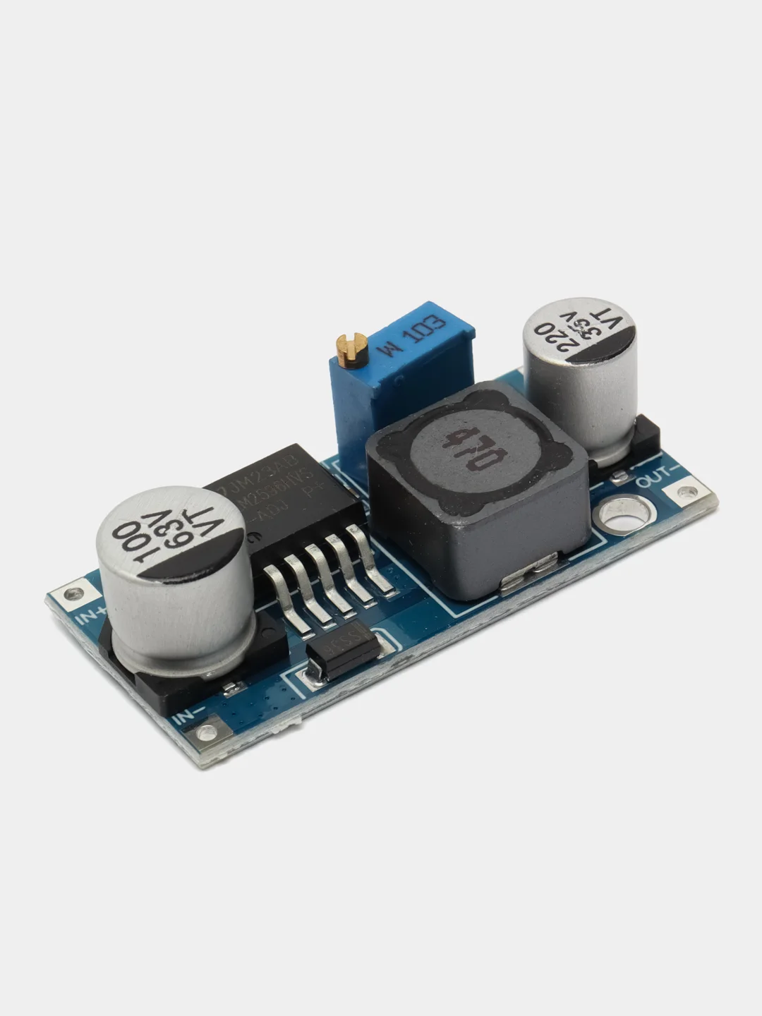 Понижающий DC-DC модуль 3А LM2596HVS 4.5-48V