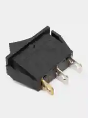 Переключатель KCD3-101L ON-OFF 15A 250V (3 контакта) синяя подсветка