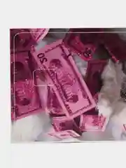 Серебряный наклейки с приколами на банковскую карту