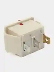 Переключатель KCD4-102N on-off 15A 250V (3 контакта) белый/красный с подсветкой