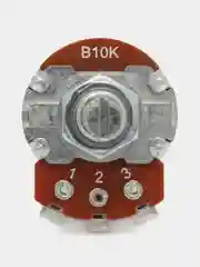 Резистор WH138-4 d=24мм, шлиц 20мм, 10КОм 2W с выключателем