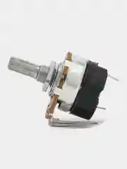 Резистор WH138-4 d=24мм, шлиц 20мм, 10КОм 2W с выключателем