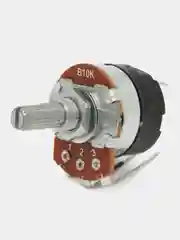 Резистор WH138-4 d=24мм, шлиц 20мм, 10КОм 2W с выключателем