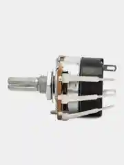 Резистор WH138-4 d=24мм, шлиц 20мм, 10КОм 2W с выключателем