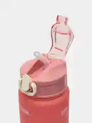 Розовый бутылка для воды спортивная с трубочкой, 300 мл, 900 мл, 2 литра