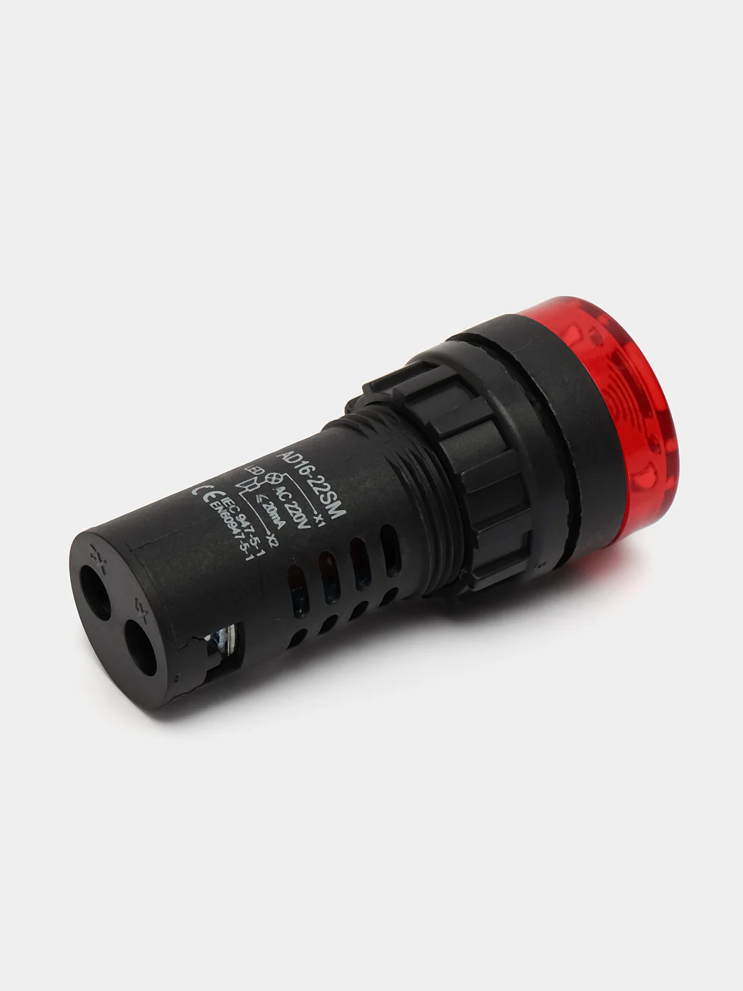 Индикатор светозвуковой AD16-22SM 22 220V красный LED