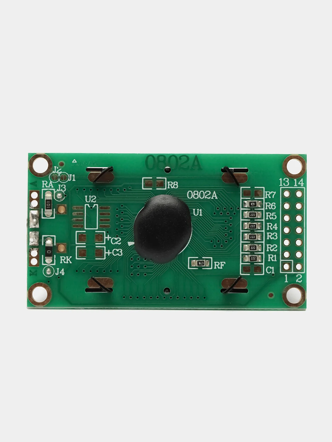 Дисплей LCD 0802 синяя подсветка