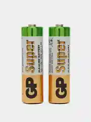 AAA Батарейка GP Super Alkaline 24A LR03, 2 шт