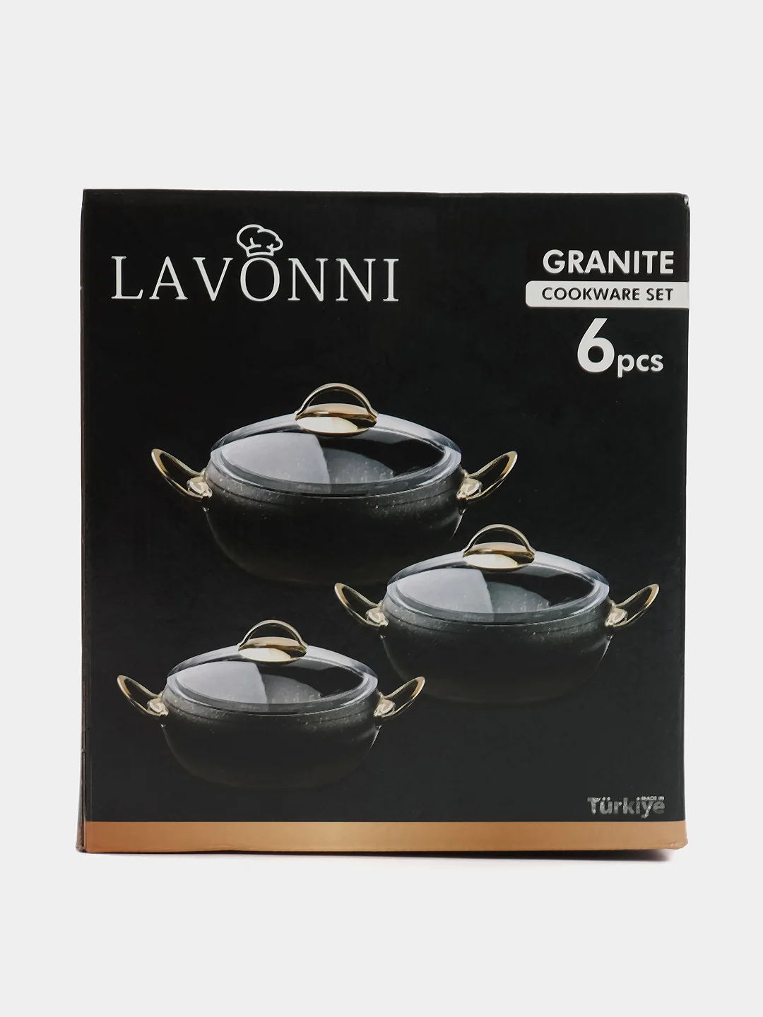 Бронзовый набор кастрюль Lavonni 6 предметов