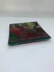 Пепельница из стекла мозаика  смешанных цветов