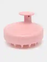 Розовый массажная щетка для мытья головы и волос