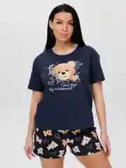 Индиго пижама женская с шортами