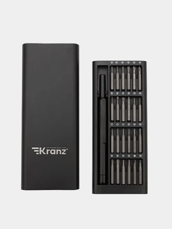 Набор отверток для точных работ KRANZ RA-03, 25 предметов