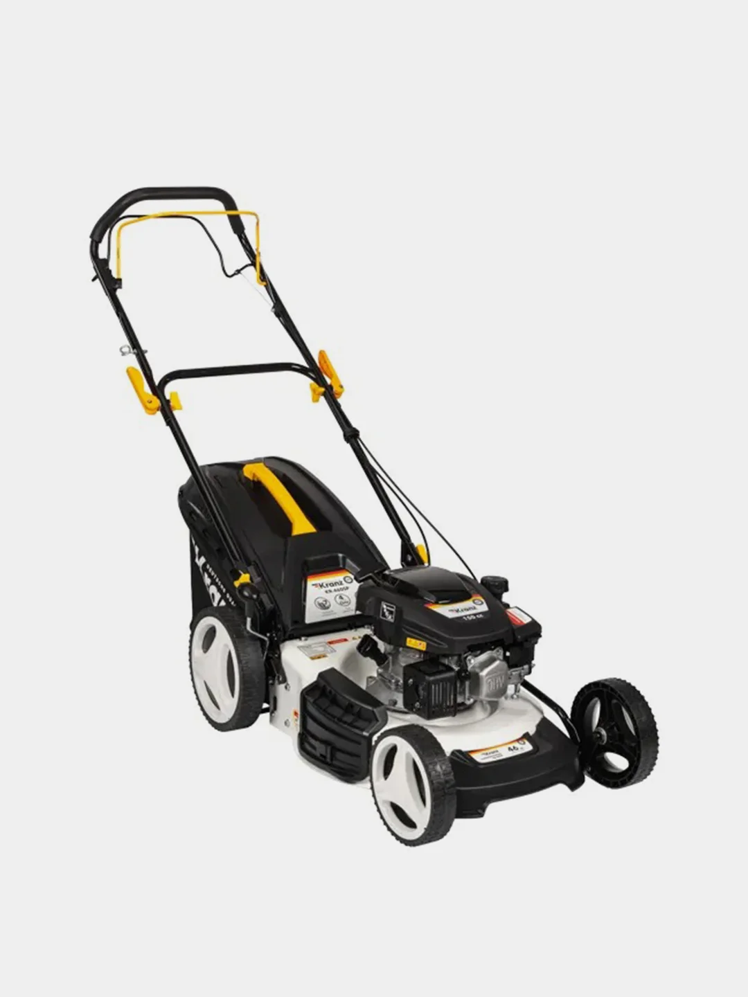 Газонокосилка бензиновая KRANZ KR-460SP, самоходная, 150см3, 46см