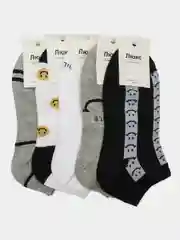 Желтый короткие носки женские