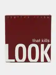 Серый цветные контактные линзы LOOK that kills Deep / 0,00 / 8,6 / 12 м