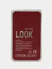Серый цветные контактные линзы LOOK that kills Deep / 0,00 / 8,6 / 12 м