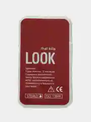 Черный цветные контактные линзы LOOK that kills Crazy, 0,00, 8,6, 12 м