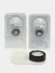 Черный цветные контактные линзы LOOK that kills Crazy, 0,00, 8,6, 12 м