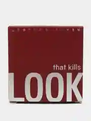 Черный цветные контактные линзы LOOK that kills Crazy, 0,00, 8,6, 12 м