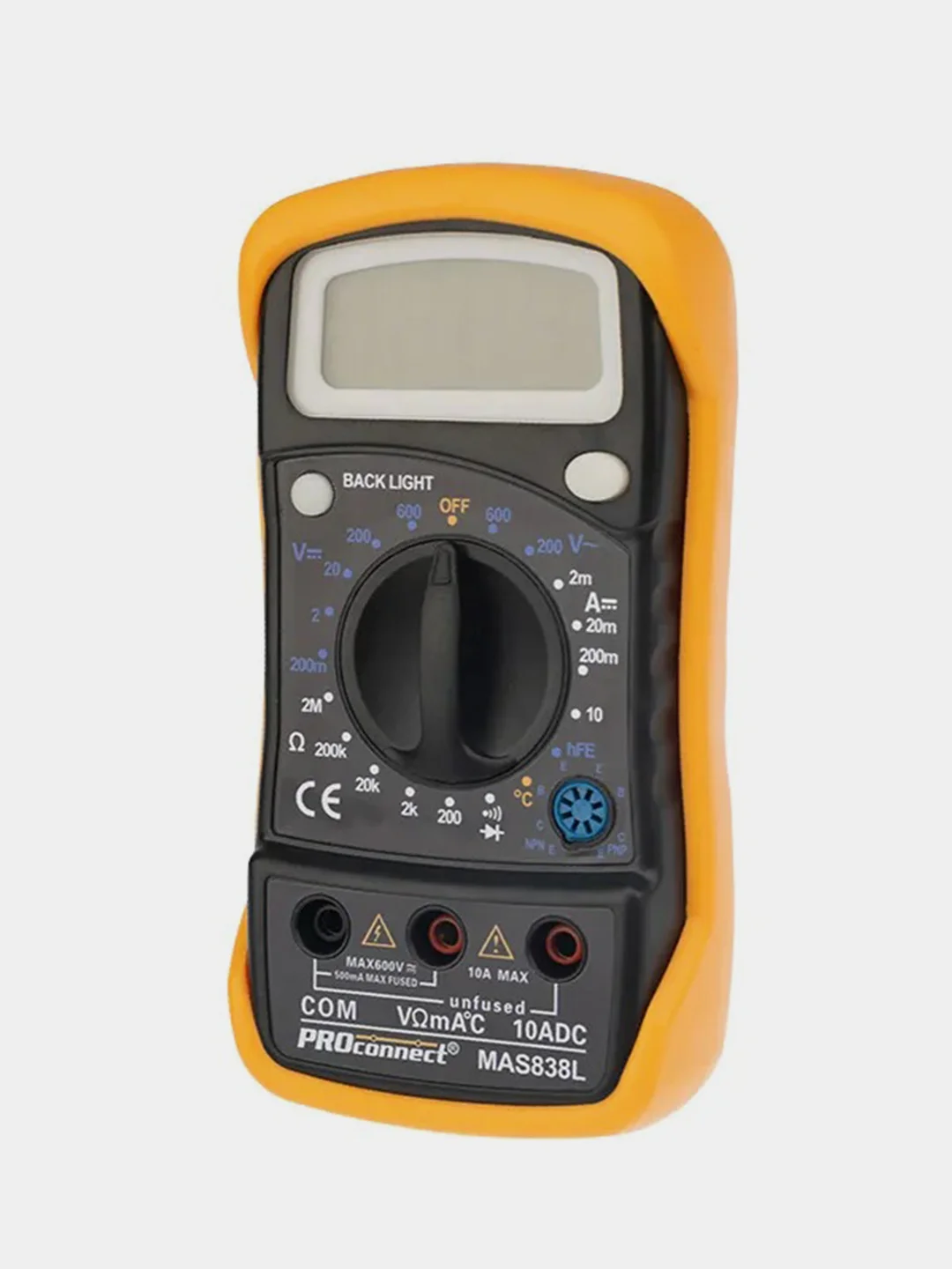 Портативный мультиметр PROconnect MAS838L (DT858L)