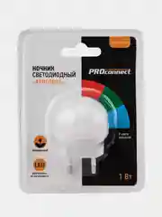 Ночник светодиодный PROconnect ХАМЕЛЕОН мини, 220В, yl-340se