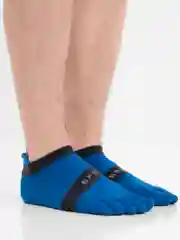 Синий носки с пальцами, цветные, унисекс, спортивные