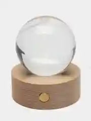 Белый хрустальный шар 3D, ночник, светильник