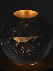 Золотой хрустальный шар 3D, ночник, светильник