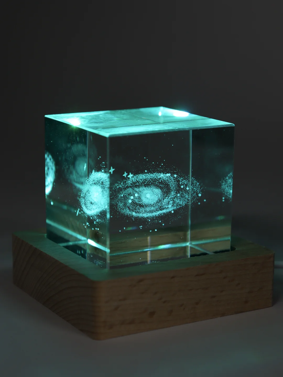 Конфетный хрустальный шар 3D, ночник, светильник