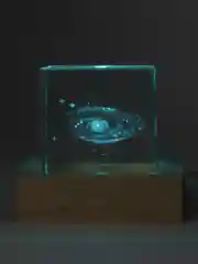 Конфетный хрустальный шар 3D, ночник, светильник