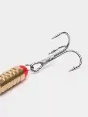 Золотой блесна вращающаяся в расцветках Aglia Long Silver, на спиннинг, летняя, рыболовная