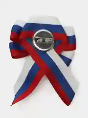 Алый брошь на выпускной, на праздник