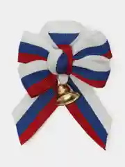 Алый брошь на выпускной, на праздник