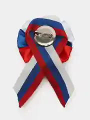 Багровый брошь на выпускной, на праздник