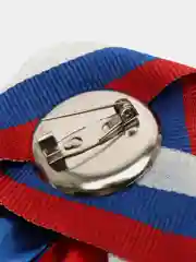 Багровый брошь на выпускной, на праздник