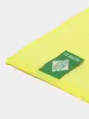 Желтый салфетка для мытья посуды, 20 х 16 см, Green Fiber HOME S1, GreenWay