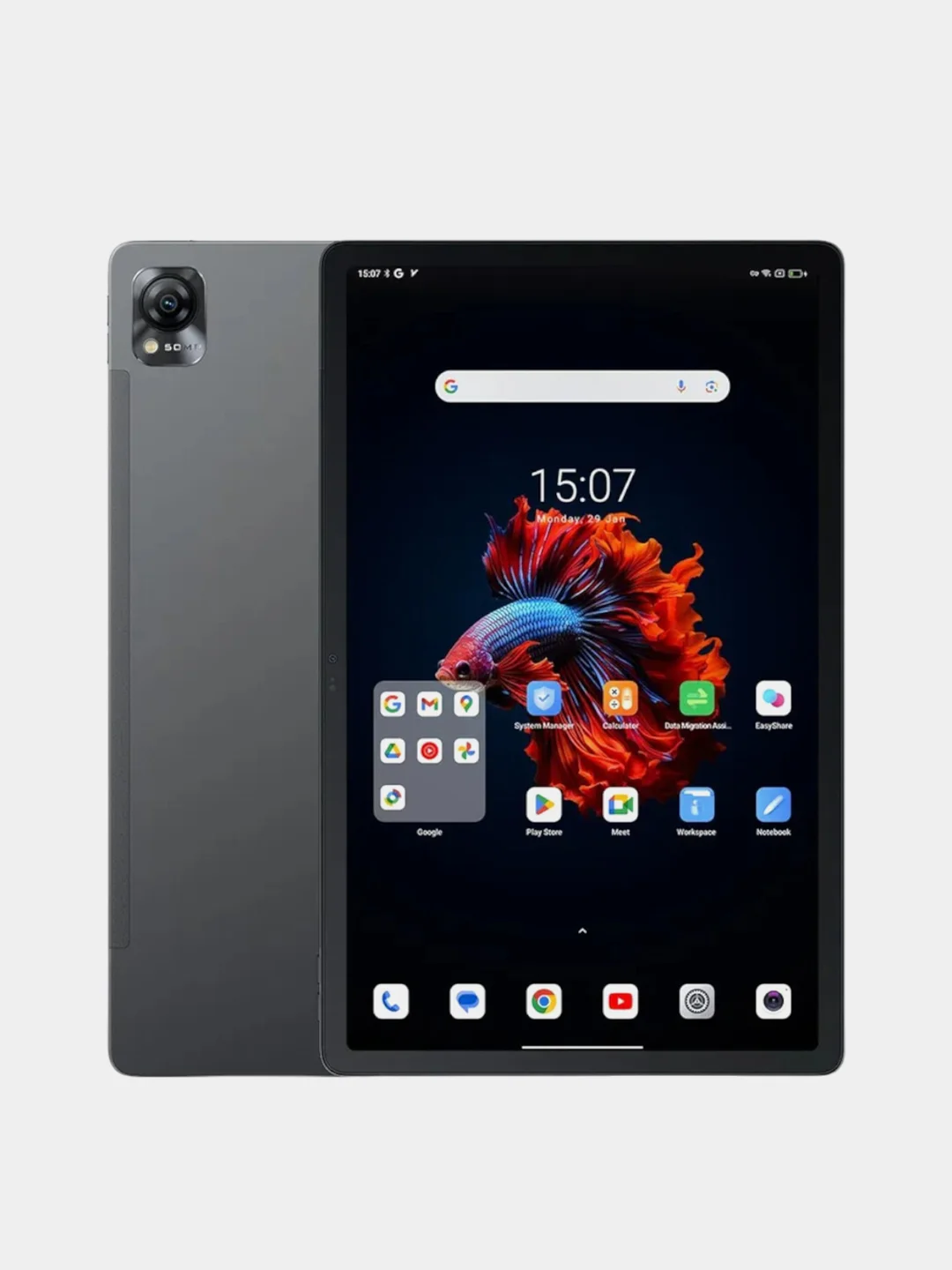 Серый планшет Blackview MEGA 1 11.5 12+12 / 256 LTE