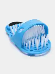 Тапочка массажная для мытья ног EASY FEET с пемзой на пятке и щетинами для массажа