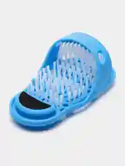 Тапочка массажная для мытья ног EASY FEET с пемзой на пятке и щетинами для массажа