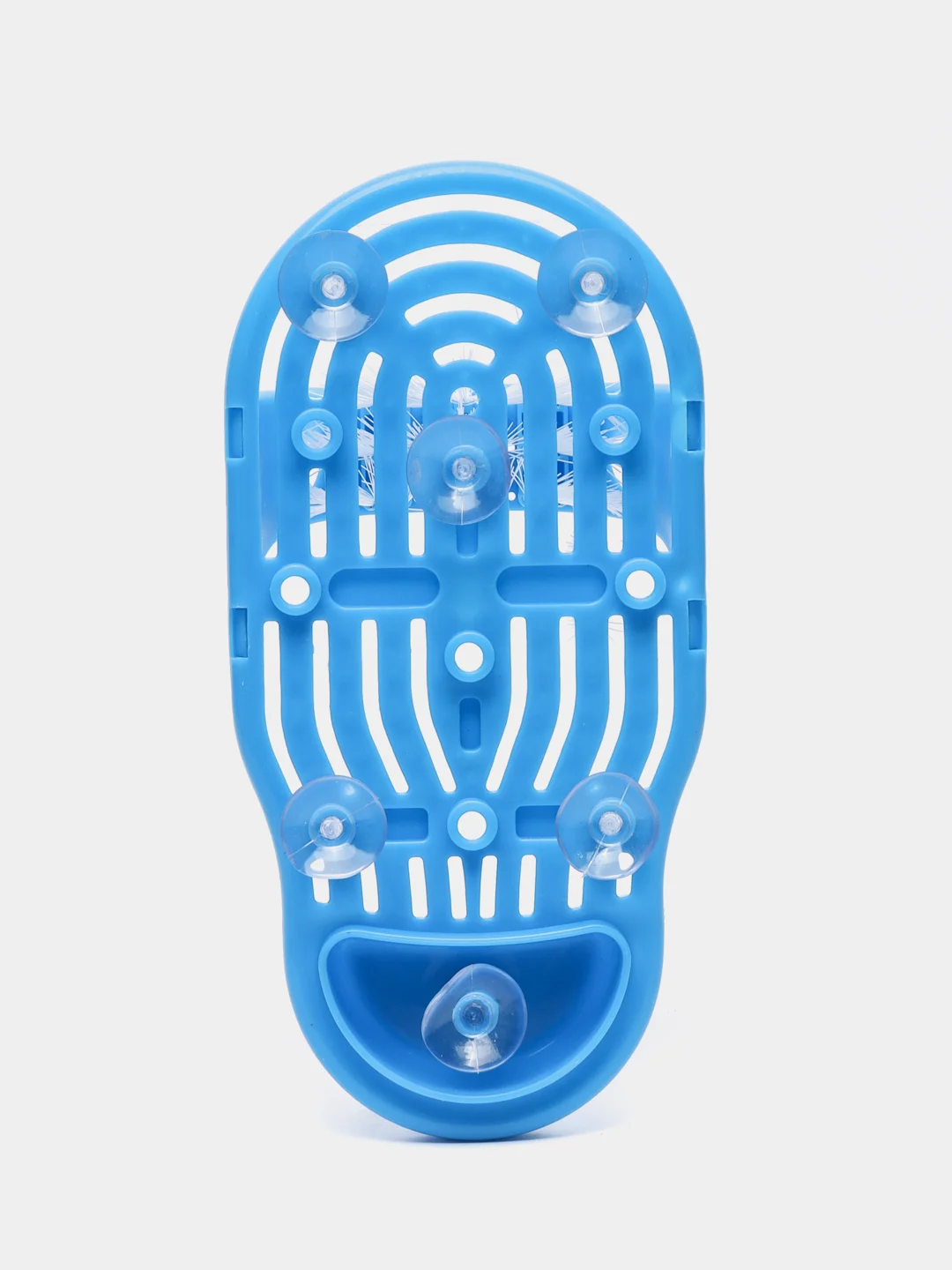 Тапочка массажная для мытья ног EASY FEET с пемзой на пятке и щетинами для массажа