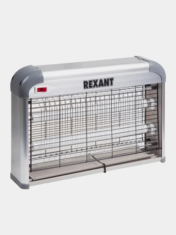 Антимоскитная лампа REXANT, S 80 м, 2х10 Вт, 220 В