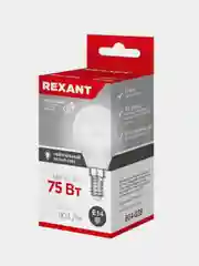 Лампа светодиодная REXANT Шарик (GL), 9,5Вт, E14, 903Лм, 2700K