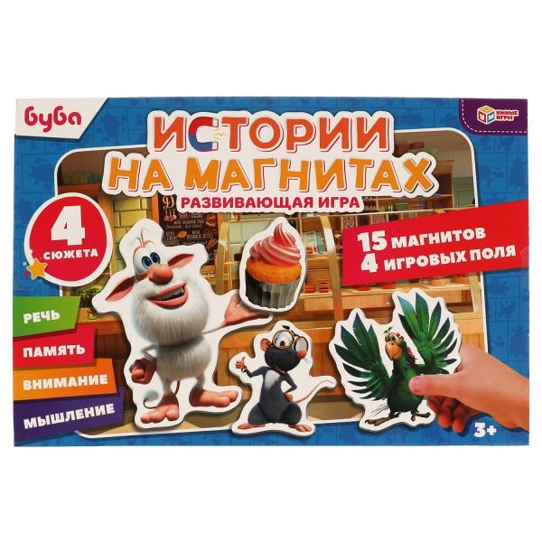 Настольная игра на магнитах Умные игры "Истории на магнитах. Буба"